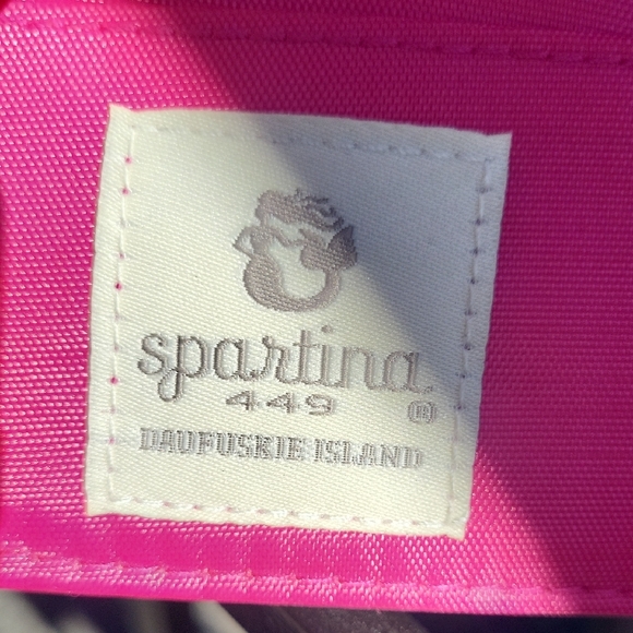 Spartina 449 Navy and Tan Striped Wallet - Picture 13 of 16